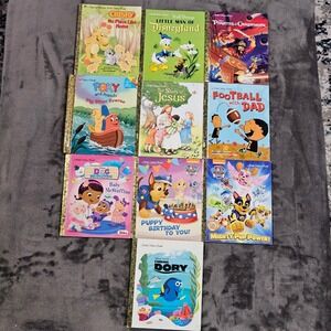 Little Golden Books Lot of 10 Disney‎ Paw Patrol Childrens Story Books